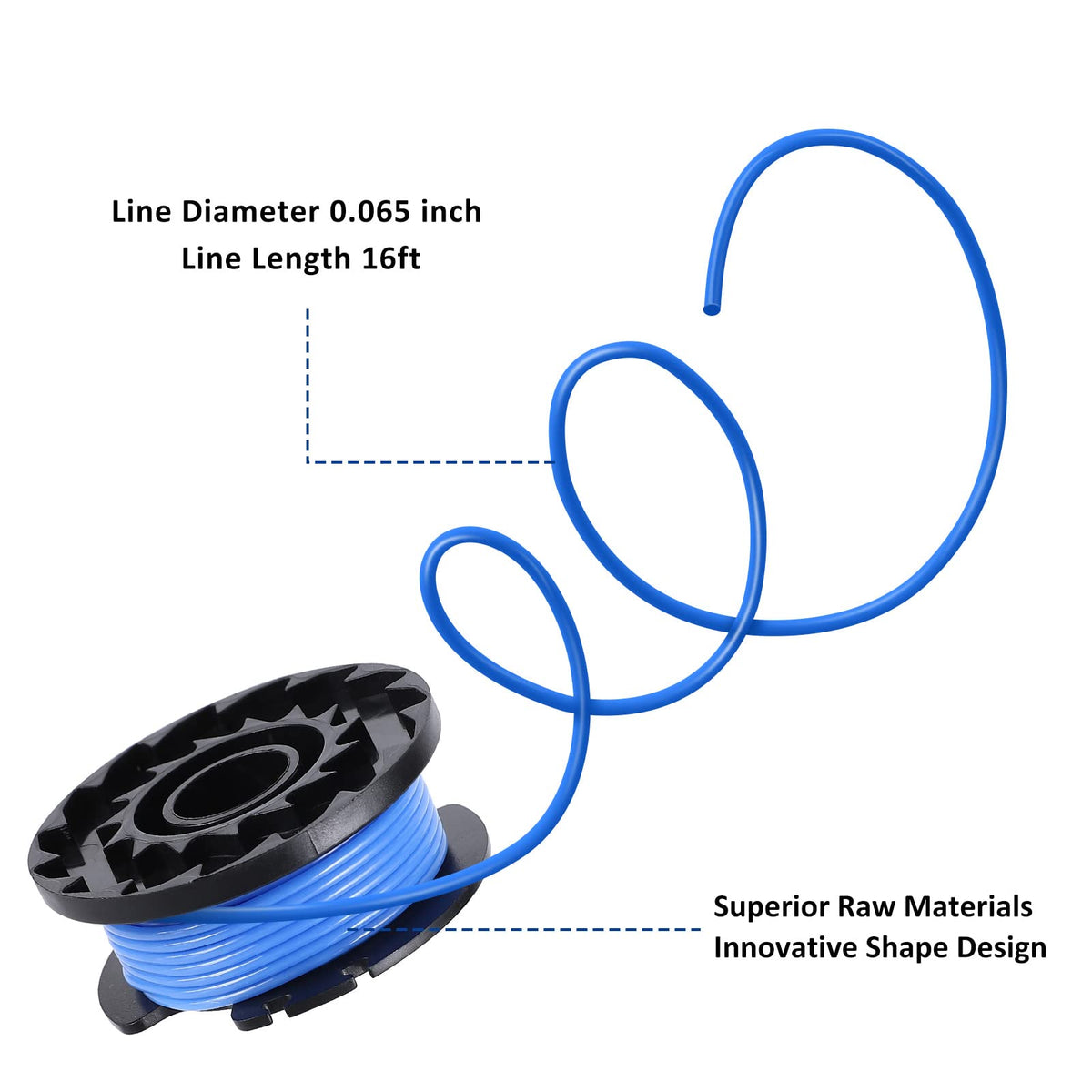 A ANLEOLIFE line made with BASF-Germany material for better flexibility and durability.