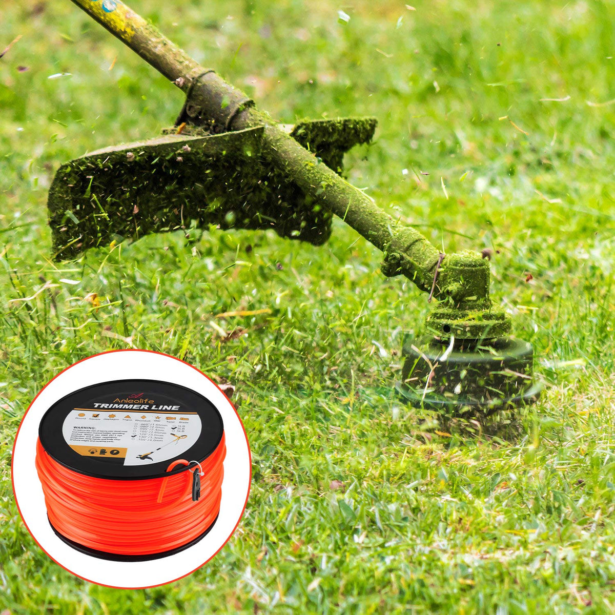 A ANLEOLIFE easy-to-use spool simplifies maintenance