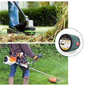 A ANLEOLIFE compatibility with gas and electric trimmers for easy replacement.