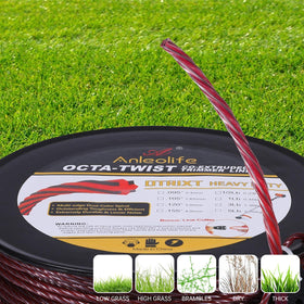 ANLEOLIFE heavy-duty trimmer line spool fits most corded and cordless trimmers.