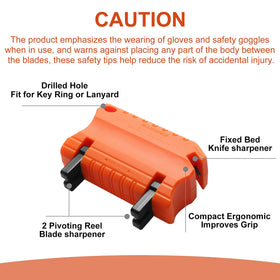 AAAQQ durable construction ensures reliable sharpening across seasons and tasks.