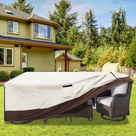 Aacabo durable protection helps preserve outdoor furniture appearance.