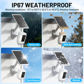Aaeytby panel tilt-swivel design ensures optimal sun exposure