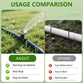 AAGUT 11-gauge galvanized stake delivers sturdy outdoor performance.