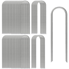 AAGUT 12-inch garden stake pack secures tents, fences, and garden borders.