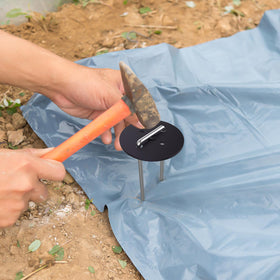 AAGUT beveled-end stakes ease insertion with less effort