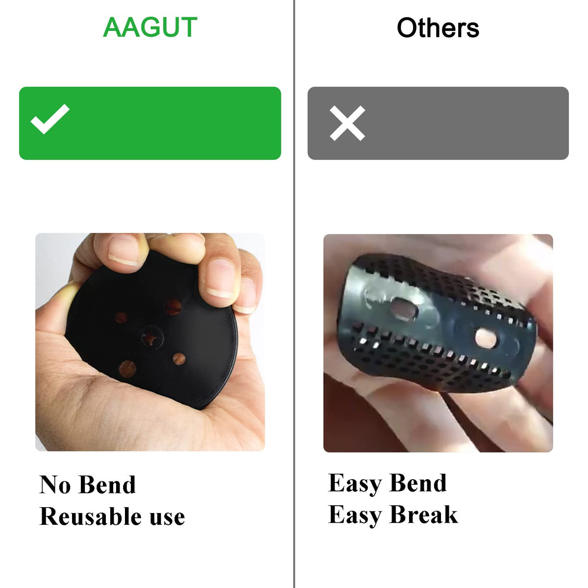 AAGUT hot-dip galvanized stakes resist rust for long-lasting grounding