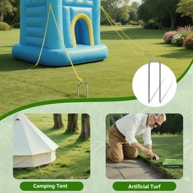 AAGUT soaker hose stake simplifies outdoor irrigation layout