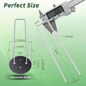 AAGUT staples with gasket washers ready for precise spacing and visibility