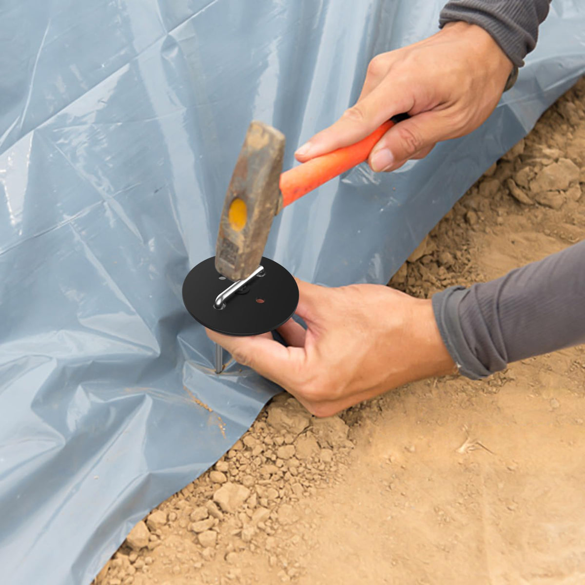 AAGUT washer discs distribute pressure and protect the barrier