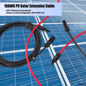 AAKL 30ft length supports longer runs in PV setups