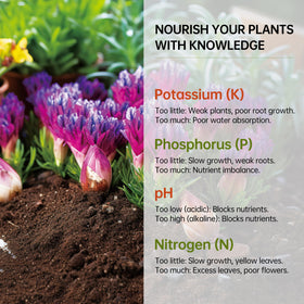 AAwipes color card comparison illustrating clear pH and nutrient level matching.
