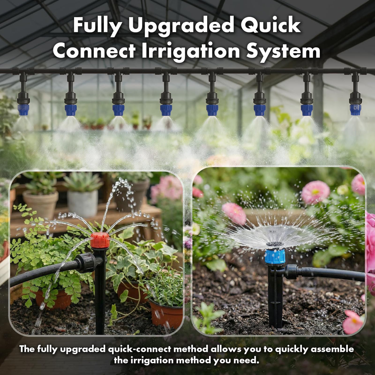 Abakuku 1/4-inch irrigation tubing for precise, even watering