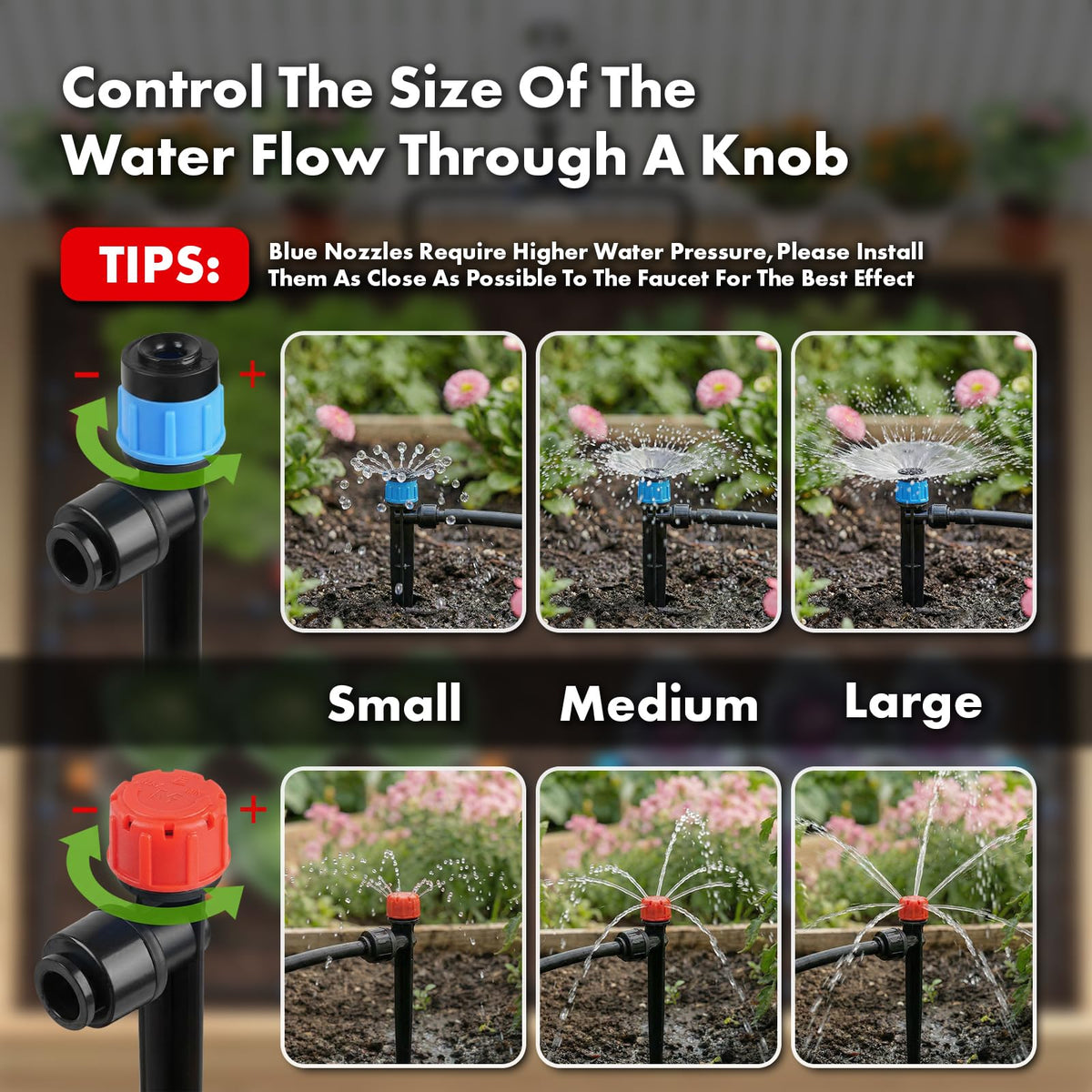 Abakuku quick-connect tees and faucet adapter to simplify installation