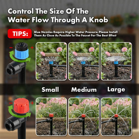 Abakuku quick-connect tees and faucet adapter to simplify installation