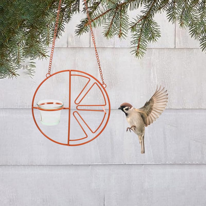 Abaodam durable glass bird feeder parts resist wear while attracting wildlife.
