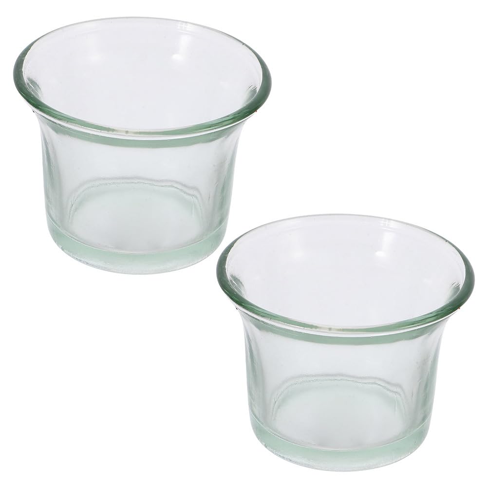 Abaodam glass feeder cup with hummingbird focus, ideal for balcony feeding.