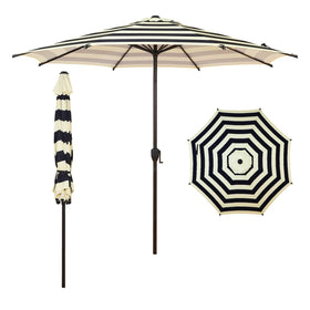 Abba Patio Lyon umbrella opening view shows quick setup and shade versatility