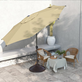 Abba Patio Lyon umbrella-base connection highlighting stable base compatibility
