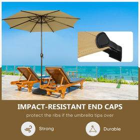Abba Patio Lyon upf50-fabric close-up emphasizing UV protection and color durability