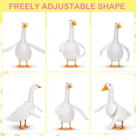 Abbylike white wings brighten yard decor and seasonal displays.