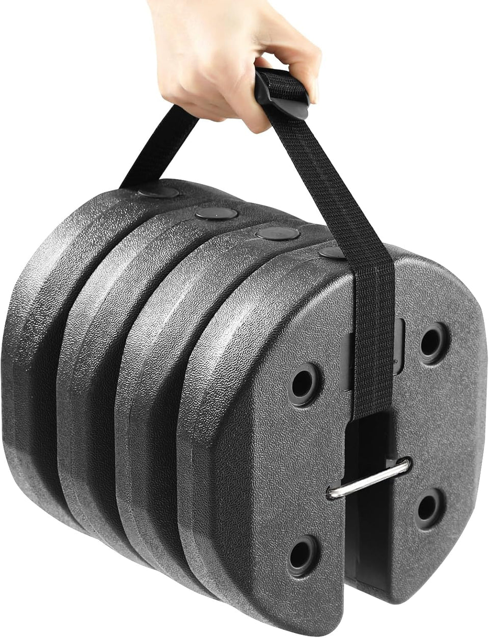 ABCCANOPY 40LBS easy canopy weights set of four blocks ready for quick setup and stability