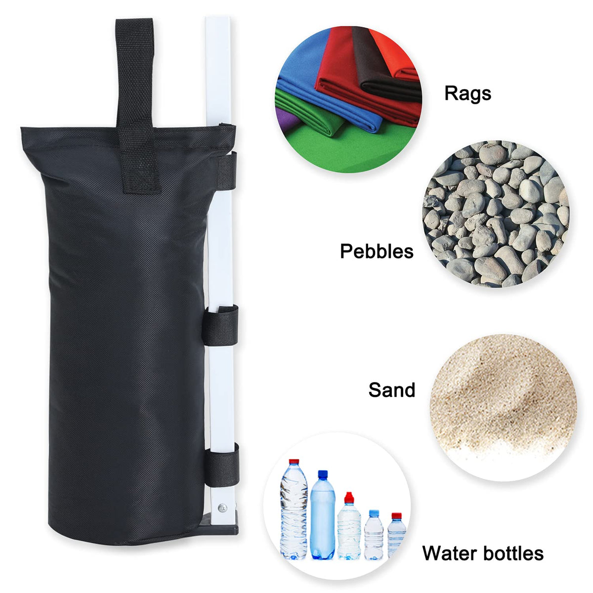 ABCCANOPY durable 600D fabric emphasizes rugged outdoor use