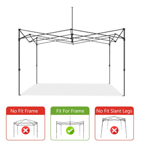 ABCCANOPY replacement top close-up stitching highlighting durability