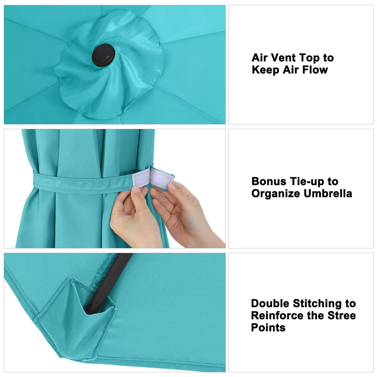 ABCCANOPY strap closure supports easy storage after use