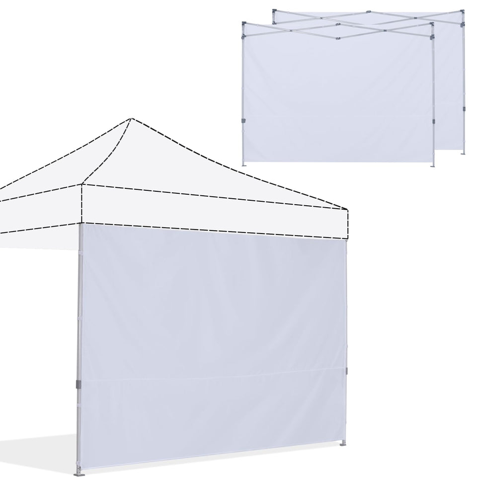 ABCCANOPY SunWall sidewall 86x120 inches provides weather protection for 10x10 canopies.