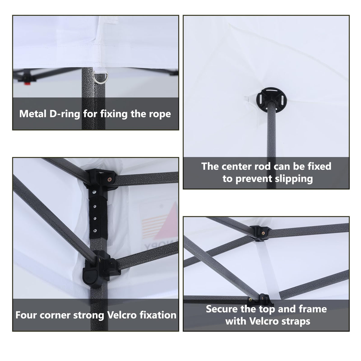 ABCCANOPY waterproof 500D fabric detail for canopy top