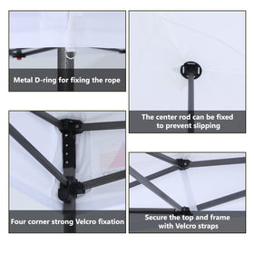ABCCANOPY waterproof 500D fabric detail for canopy top