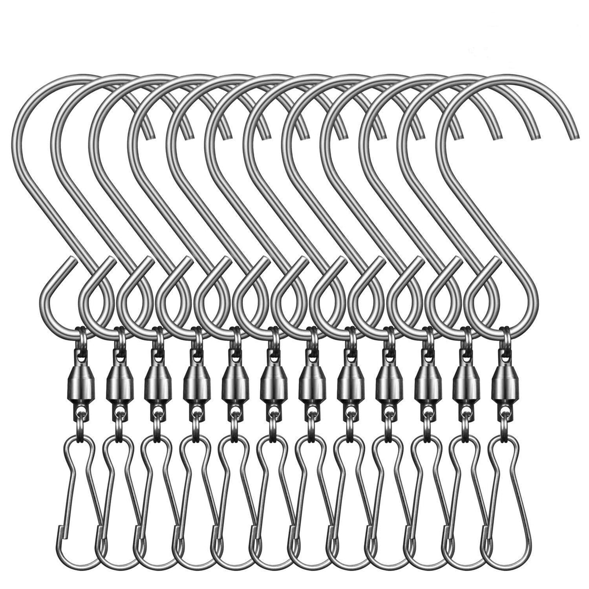 Abfgift dual-purpose hooks enable flexible hanging configurations outdoors.