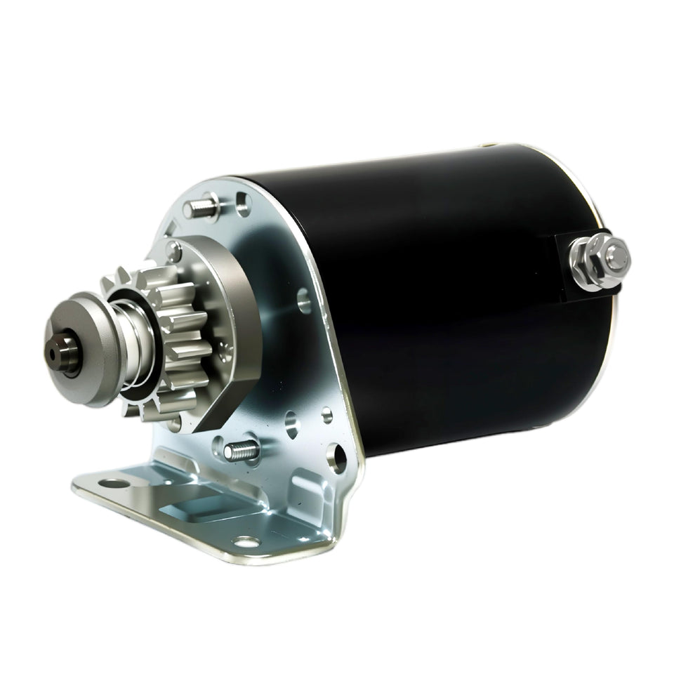 ABIGAIL 14-teeth starter motor close-up showing durable steel gear