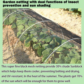 Abimars water-through netting enables irrigation without removing the cover