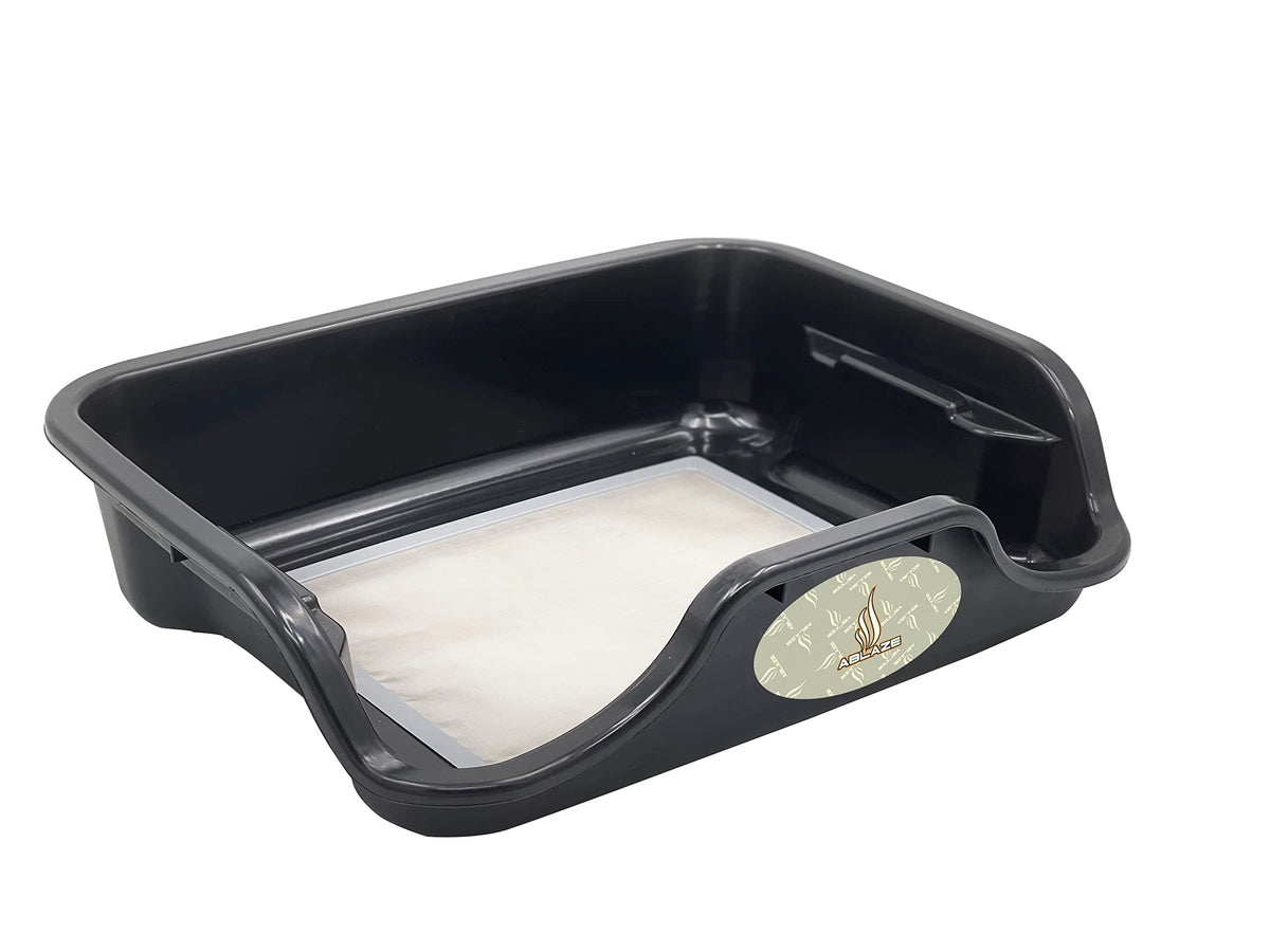 Ablaze Tray top view highlighting ergonomic two part design