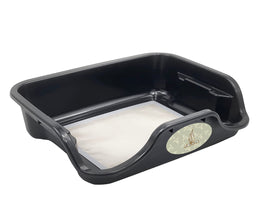 Ablaze Tray top view highlighting ergonomic two part design