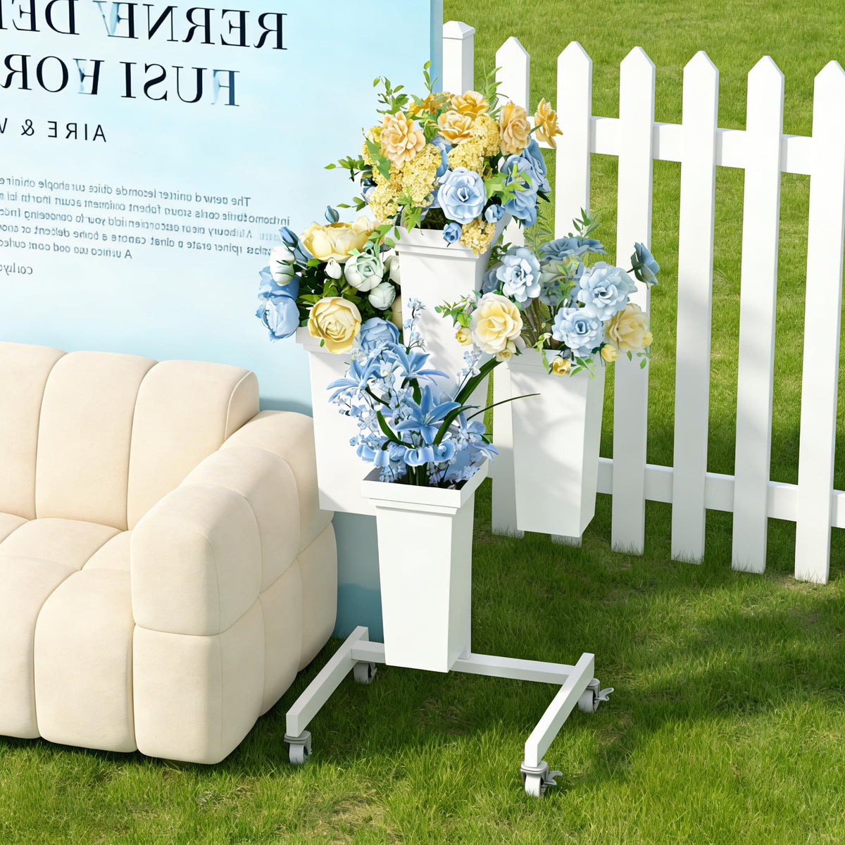 aboxoo Wedding & Party Decor — versatile display for ceremonies, receptions, and bridal showers.