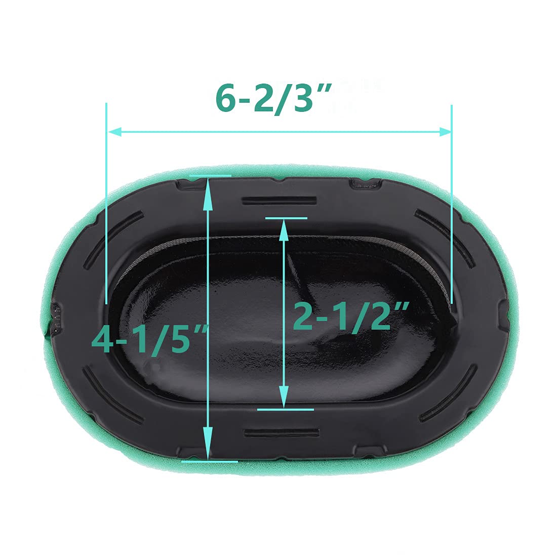 Abroman Cub Cadet XT1/XT2 compatible filter for easy mower upkeep