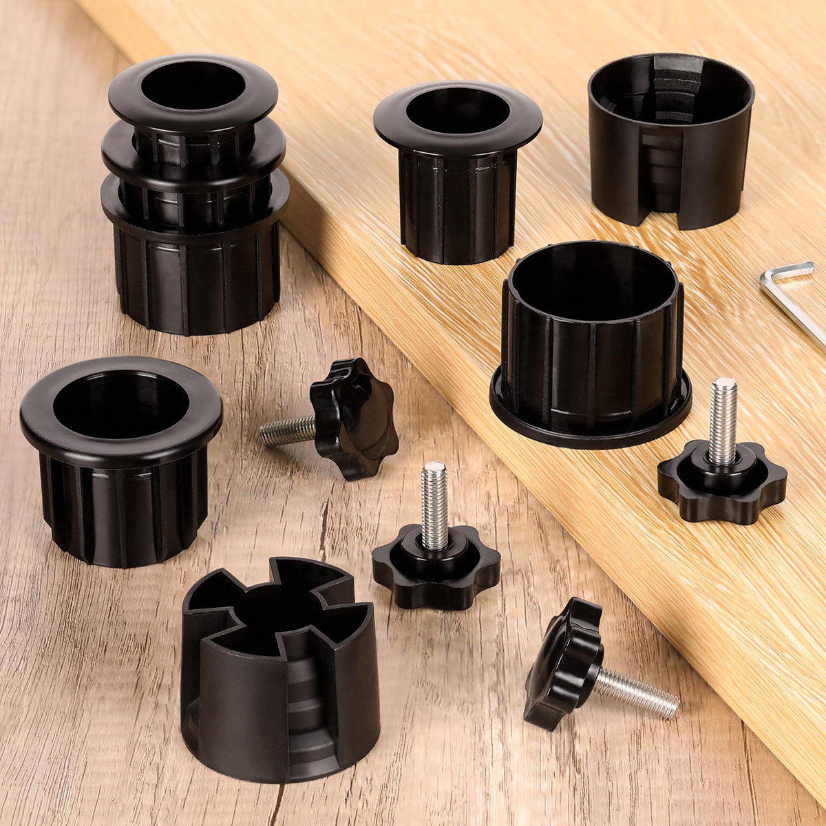 Abrwyy base parts tolerate outdoor conditions for long-lasting use.