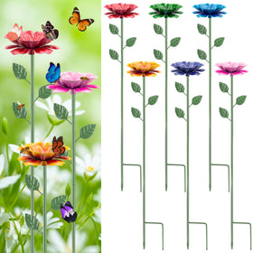 Abtanx bee watering station with flower design attracts bees and butterflies for pollination