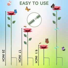 Abtanx garden metal bee station designed for year-round use in any weather.