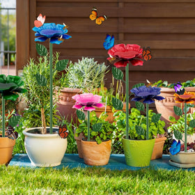 Abtanx outdoor water feeder decorates yards while offering a safe drinking spot