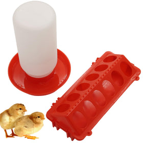 Abustle Pig Flip Top Chick Feeder with 12 holes, clean feeding option for chicks