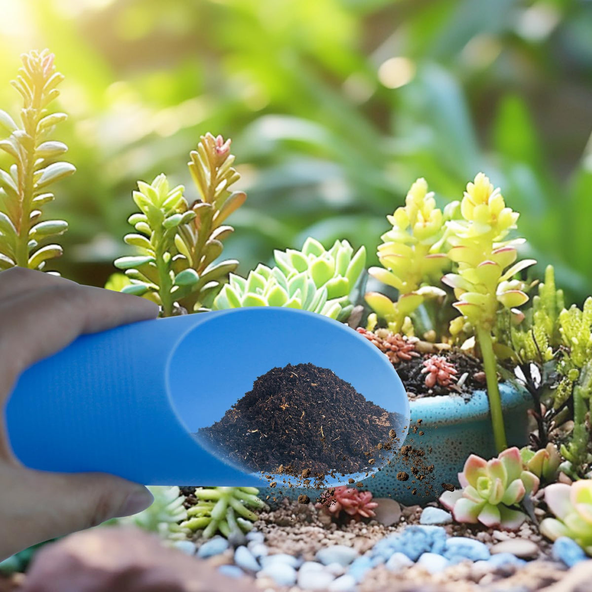 Abvsdu 5 Pcs Mini Garden Tool Set mini shovel for delicate digging