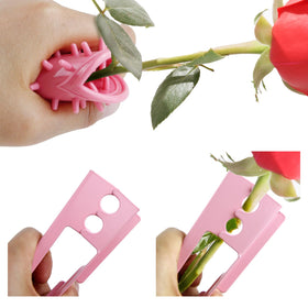 Abvsdu rose thorn stripper in use for floristry and home arrangements.