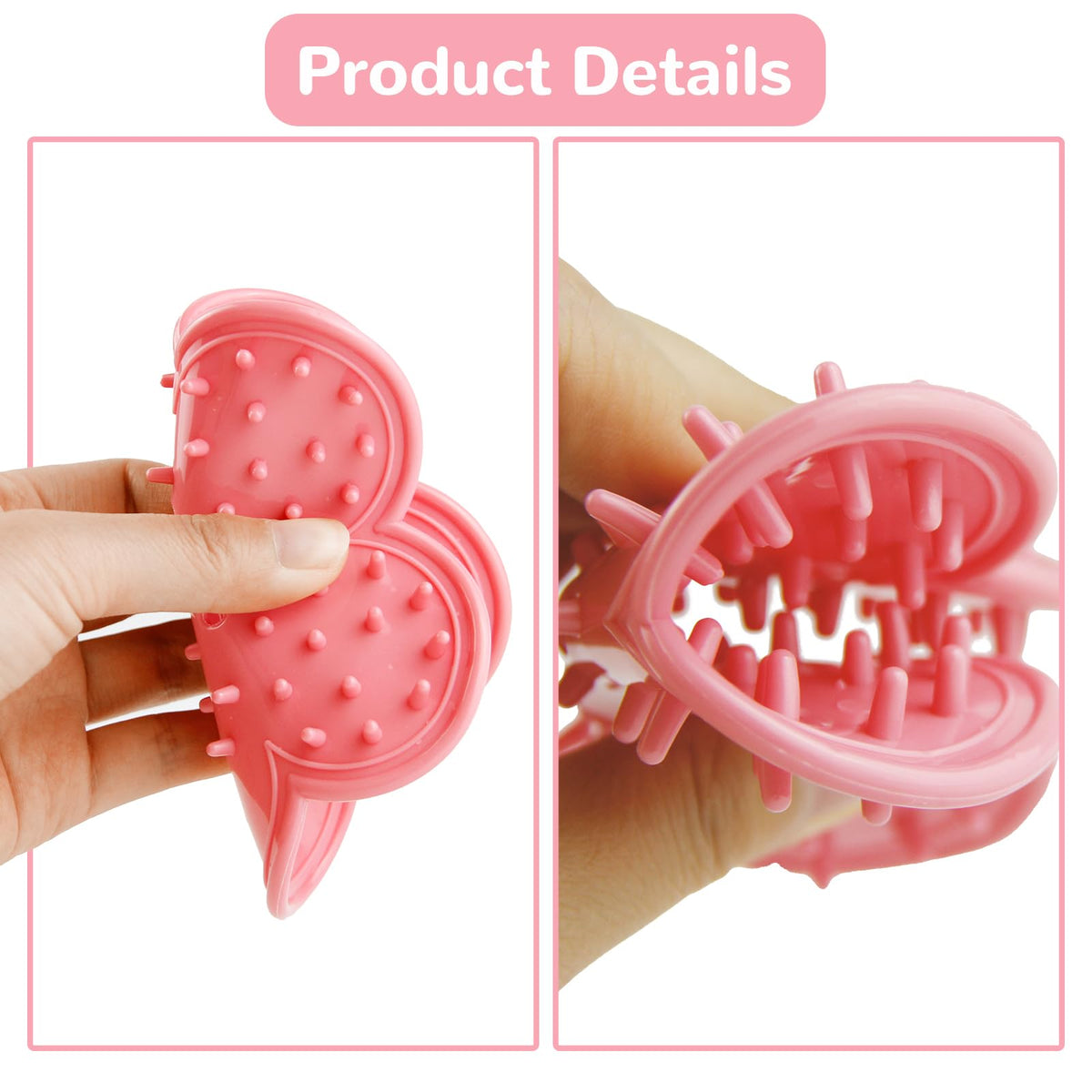 Abvsdu rose-thorn-stripper with pink rubber attachment offers comfortable grip.