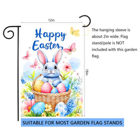abzdfty Compact small garden flag adds bright seasonal accents