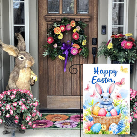 abzdfty Easter flag design easy to swap with other flags