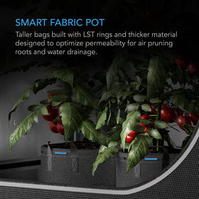 AC Infinity 5-pack grow bags for reusable seasonal gardening.